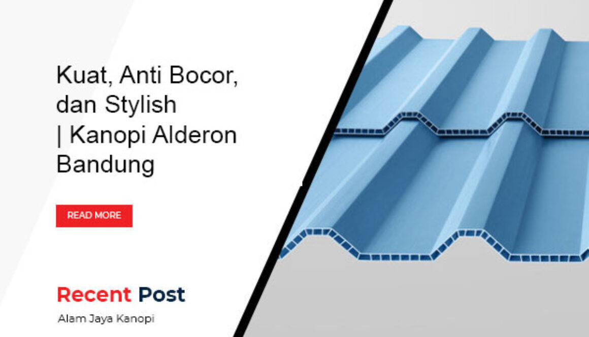 Pasang Kanopi Alderon Bandung