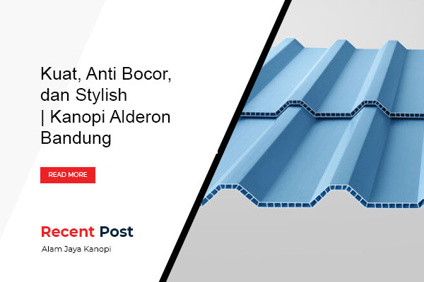 Pasang Kanopi Alderon Bandung