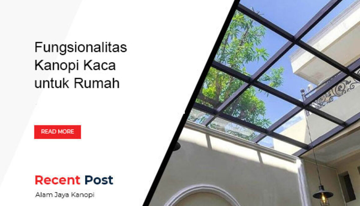 Pasang Kanopi kaca bandung