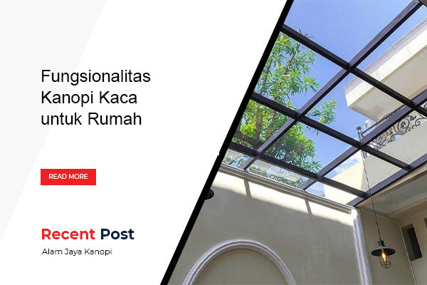 Pasang Kanopi kaca bandung